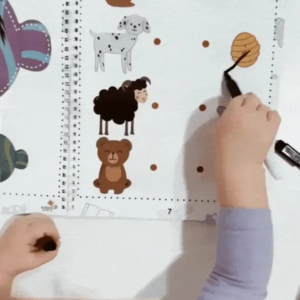 Curious Child 2 – Schreib- und Wischheft zum Schreibenlernen, wiederverwendbar (64 Seiten, 2–5 Jahre)