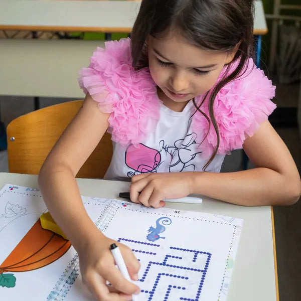 Curious Child 2 – Schreib- und Wischheft zum Schreibenlernen, wiederverwendbar (64 Seiten, 2–5 Jahre)