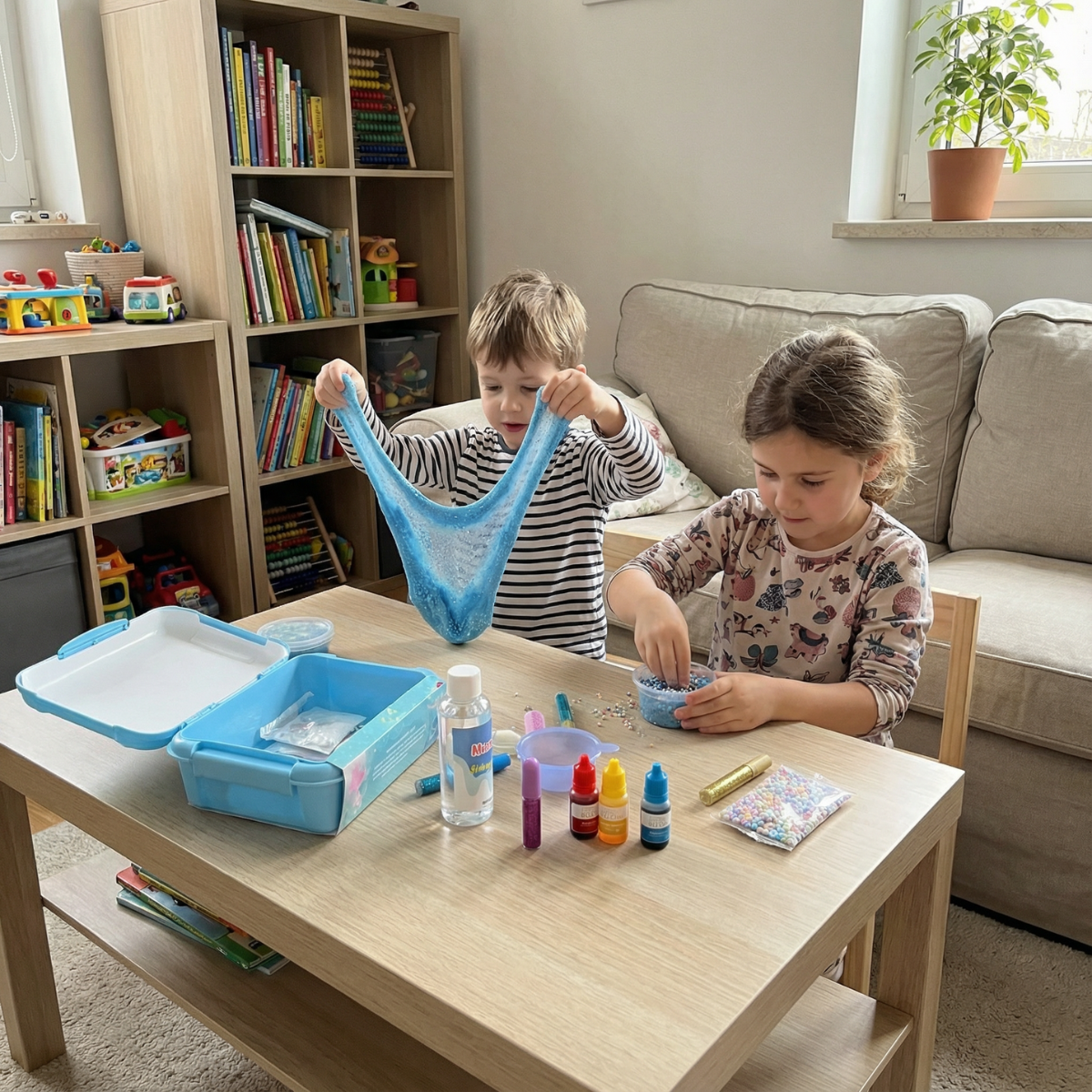 19-teiliges kreatives SLIME-Set | Unterwasserwelt