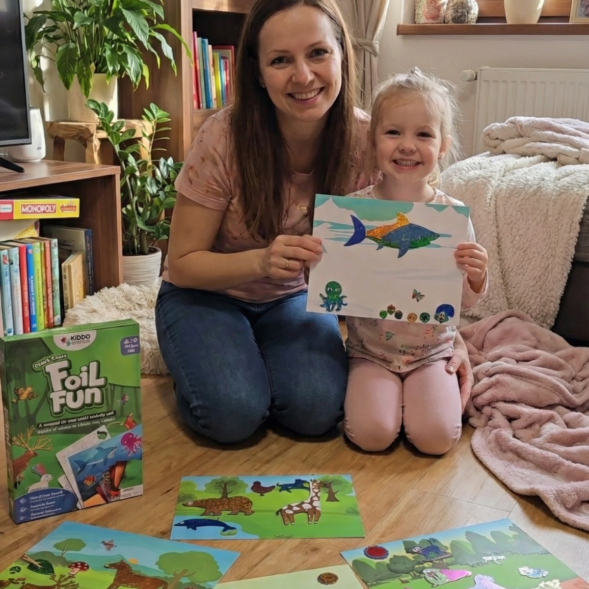 Foil Fun: Tierwelt | Kreativ-Set ohne Chaos (für Kinder von 4–9 Jahren)