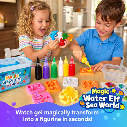Magische Wasserelfen "Meereswelt" – 3D-Figuren-Bastelset für Kinder ab 2 Jahren