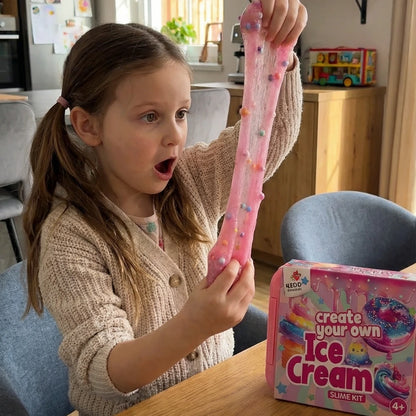 Eiscreme-Slime-Set – kreativer Spaß für Kinder ab 4 Jahren