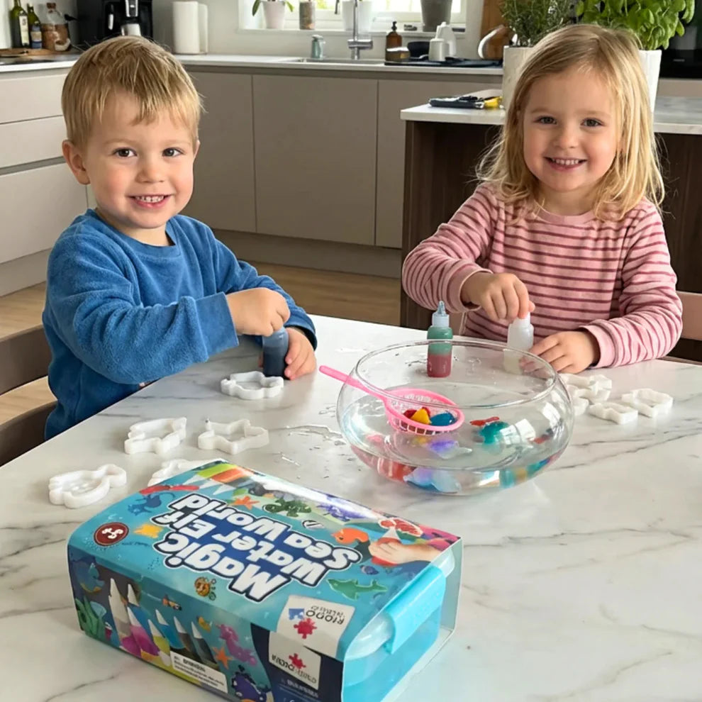 Magische Wasserzwerge | Unterwasserwelt | 4, 8 oder 12 Farben | für Kinder ab 3 Jahren