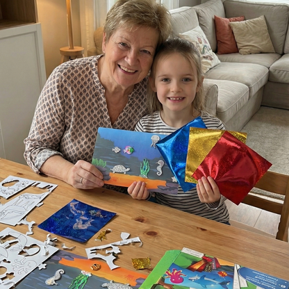 Foil Fun: Tierwelt | Kreativ-Set ohne Chaos (für Kinder von 4–9 Jahren)