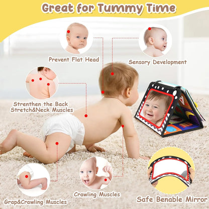 "Tummy Time" Entwicklungsmatte für die Bauchlage (0–12 Monate)