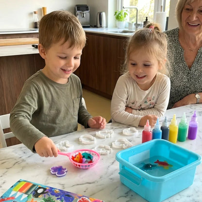 Magische Wasserzwerge | Unterwasserwelt | 4, 8 oder 12 Farben | für Kinder ab 3 Jahren