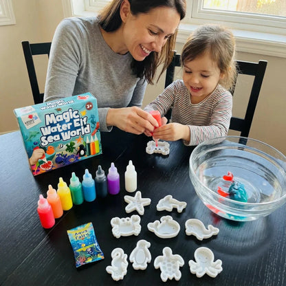 Magische Wasserzwerge | Unterwasserwelt | 4, 8 oder 12 Farben | für Kinder ab 3 Jahren