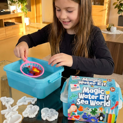 Magische Wasserzwerge | Unterwasserwelt | 4, 8 oder 12 Farben | für Kinder ab 3 Jahren