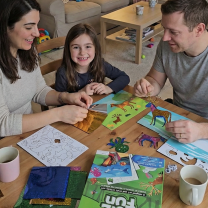 Foil Fun: Tierwelt | Kreativ-Set ohne Chaos (für Kinder von 4–9 Jahren)