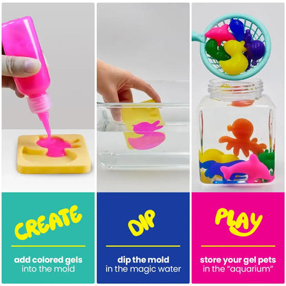 Magische Wasserzwerge | Unterwasserwelt | 4, 8 oder 12 Farben | für Kinder ab 3 Jahren