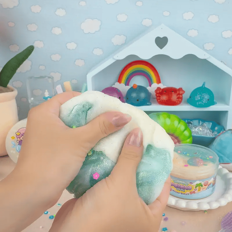19-teiliges kreatives SLIME-Set | Unterwasserwelt