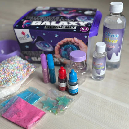 Galaxie-Slime-Set – kreativer Spaß für Kinder ab 4 Jahren