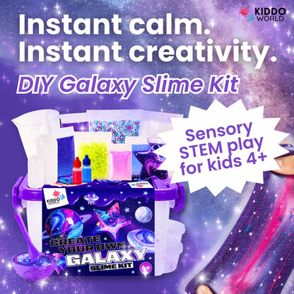 Galaxie-Slime-Set – kreativer Spaß für Kinder ab 4 Jahren